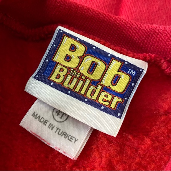 Baby/Toddler VTG 2002 Bob the Builder Pullover Crewneck Sweatshirt Size 4T - Picture 3 of 4